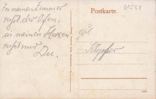 01558 Kleinraschütz Großenhain Gasthof um 1920