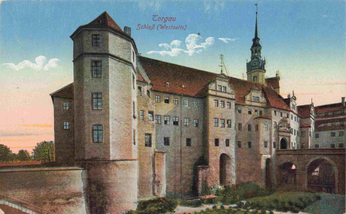 Torgau Sachsen Schloss * 1930