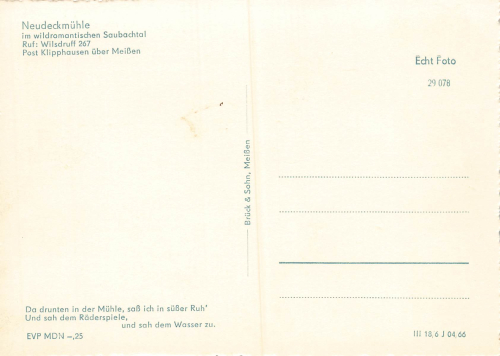 01665 Klipphausen Neudeckmuhle * 1966