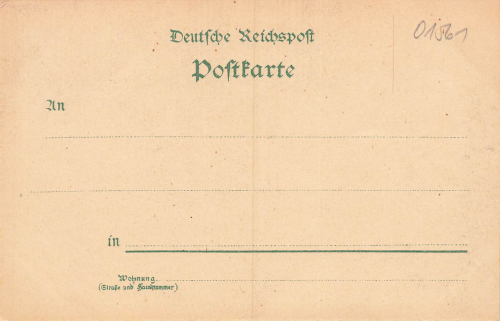 01561 Ober Ebersbach Gasthof Litho * um  1890