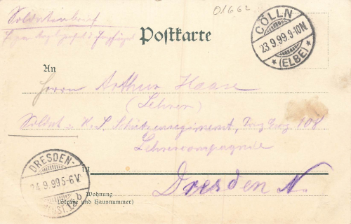 01662 Oberspaar Meissen o 1899