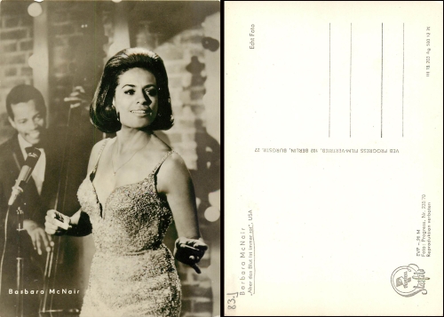 Barbara McNair Progress Starfoto Nr. 235/70 *