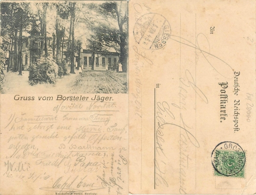 Hamburg Borsteler Jäger  o 2.5.1898