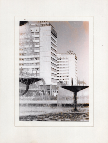 Dresden Pragerstraße Echtfoto 11,5 x 16,5 cm um 1970