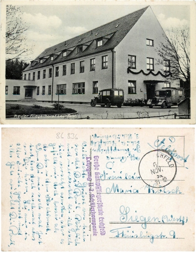 86836 Lechfeld Fliegerhorst Feldpost-Ak