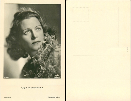 Olga Tschechowa Ross Verlag A 3356/2