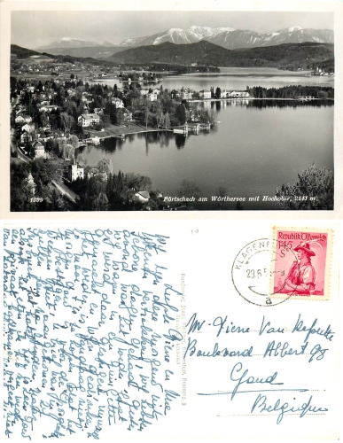 Pörtschach am Wörthersee Kaernten o 29.6.1958