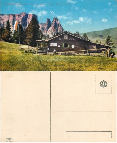 Heisbäck Schwaige auf der Seiser Alm *ca.1920