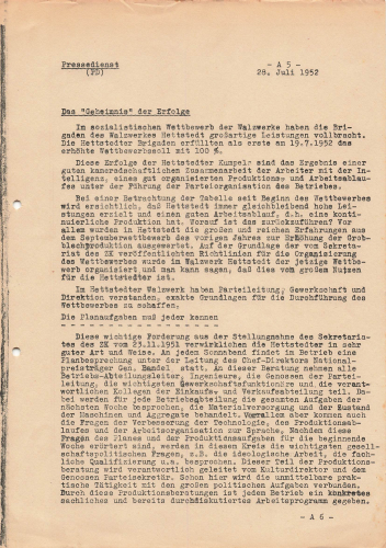 oviet combine harvester press service of the GDR 8 pages 1952