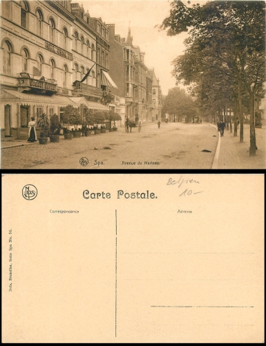 Spa Avenua du Marteau * ca.1920