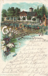 01445 Oberloessnitz Radebeul Albertschloesschen Litho o 1901