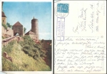 Fischbach via Radeberg Country postmark on AK Bautzen Muhltor o 9.8.1958