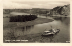 01612 Diesbar Landpoststempel Posthilfsstellenstempel o 5.8.1957 auf AK Elbebogen