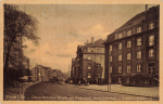 01705 Freital Obere Dresdner Strasse mit Finanzamt Gewerbeschule und Stadtsteueramt o 1954