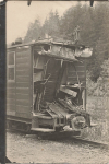 01809 Mueglitztalbahn flood 1927 real photo