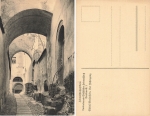 01809 Weesenstein Schloss Felsengang Saechsischer Heimatschutz um 1920