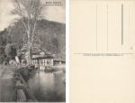 01855 Lichtenhainer Wasserfall Saechsische Schweiz um 1910