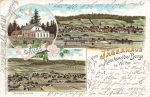 02681 Wilthen Jaegerhaus am Moenchswalder Berge Litho o 1900