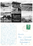 02999 Large Sarchen- Wulke Zdzary bilingual stamp Knappensee 11.7.1968