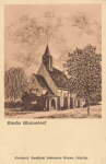 04610 Mumsdorf Kirche Künstlerkarte *um 1930