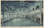 04668 Grossbothen Grimma Müllers Hotel Ballsaal * um 1910