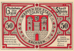 04680 Colditz city emergency money 50 Pfg. * 1921