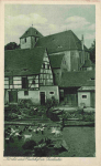 04749 Zschaitz Jahnatal Kirche und Gutshof * um 1930
