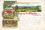 06456 Aschersleben Mehringen Walkmuehle Litho o 1903