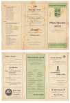 06484 Ballenstedt Kreistheater program list A4 around 1949