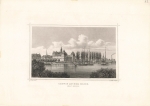 06868 Coswig Anhalt original steel engraving around 1850 
