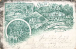 06869 Coswig Friederikenbad Lehmann Litho o 1898
