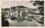07356 Bad Lobenstein von der Inselbrücke * um 1950