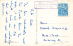 07646 Quirla country postmark o August 20, 1959 on AK Stadtroda