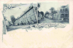 07929 Ebersdorf Thüringen Gasthof zum Loewen * um 1890