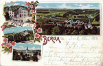 07980 Berga Elster Gruss aus ... Litho o 1904