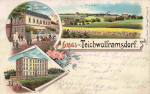 07987 Teichwolframsdorf Gastwirtschaft Wolfrath Litho o 1901
