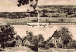 08239 Bergen Vogtland Mehrbildkarte * 1971