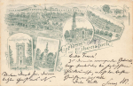 08309 Eibenstock Buerger Schule Litho o  1897
