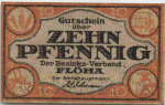 09557 Floeha Sachsen Notgeldschein 1919