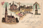09661 Hainichen Litho o 3.8.1899