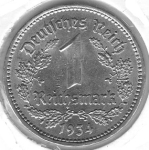 1 Reichsmark 1934 A Drittes Reich