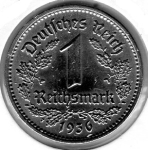 1 Reichsmark 1936 E Drittes Reich
