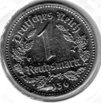 1 Reichsmark 1936 J Drittes Reich