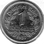1 Reichsmark 1937 A Drittes Reich