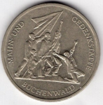 10 Mark GDR 1972 Buchenwald Memorial