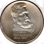 10 Mark GDR 1979 Ludwig Feuerbach