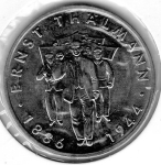 10 East German Marks 1986 Ernst Thälmann