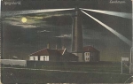 Helgoland lighthouse at night o July 20, 1909