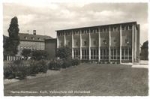 Herne-Holthausen Volksschule mit Hallenbad, o 23.6.1961