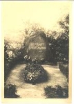 18565 Insel Hiddensee Gerhart-Hauptmann resting place, special postmark 14.12.1962